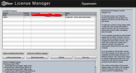 FXpansion License Manager v2.1.0.14 WiN MacOSX